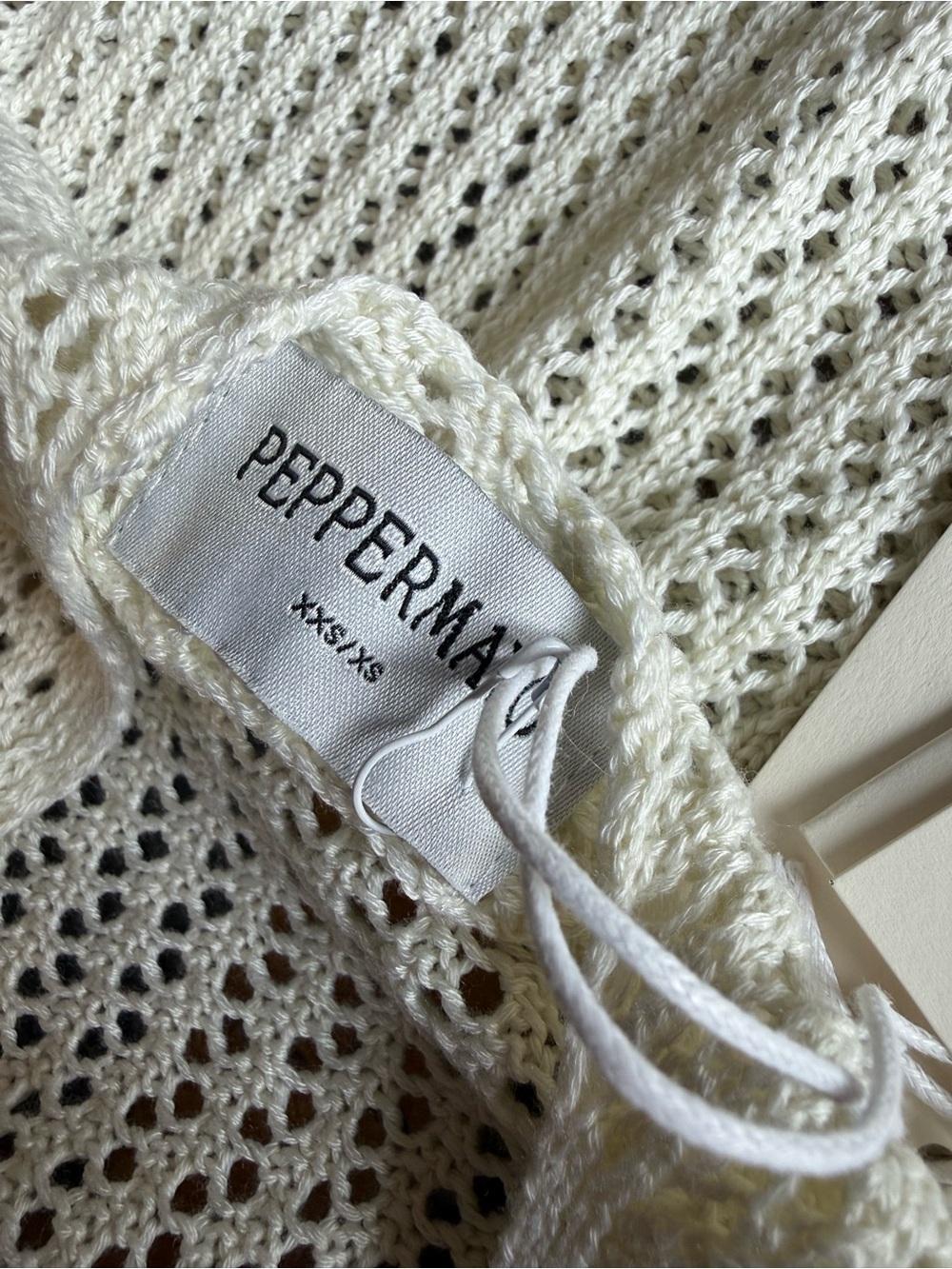 Peppermayo Miracle Beaded Crochet Mini Dress - Picture 7 of 11